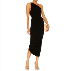 Norma Kamali Diana Gown black new with tags